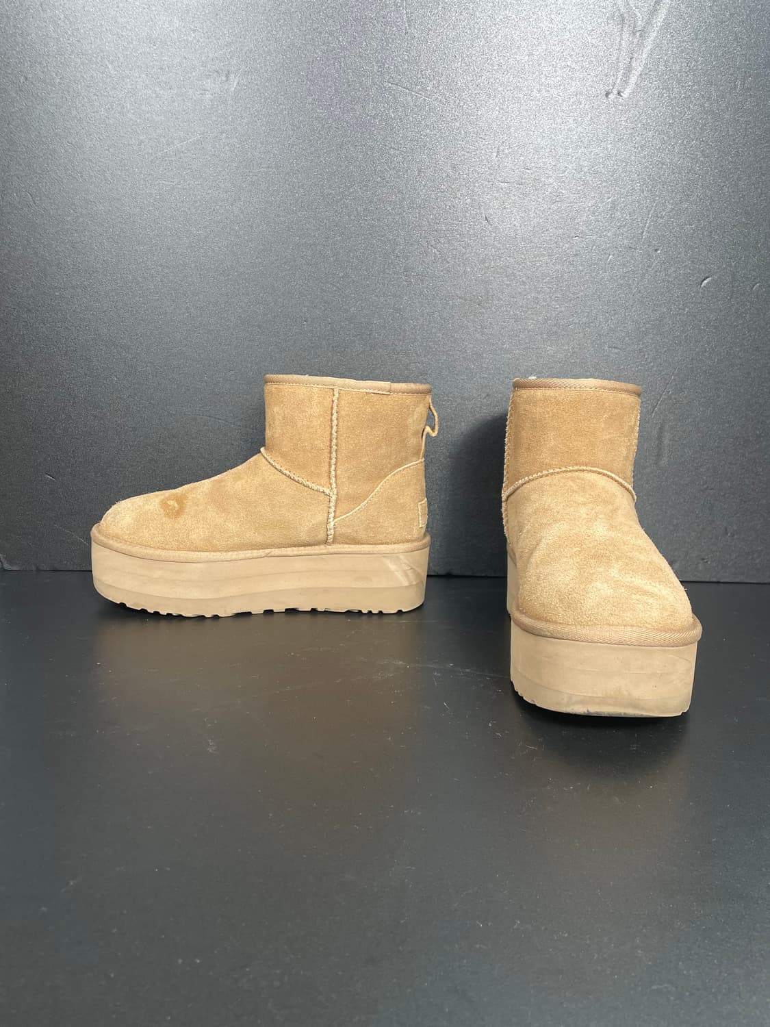 [245] UGG 미국 어그 클래식 울트라 미니 플랫폼 부츠 체스트넛 상품이미지3