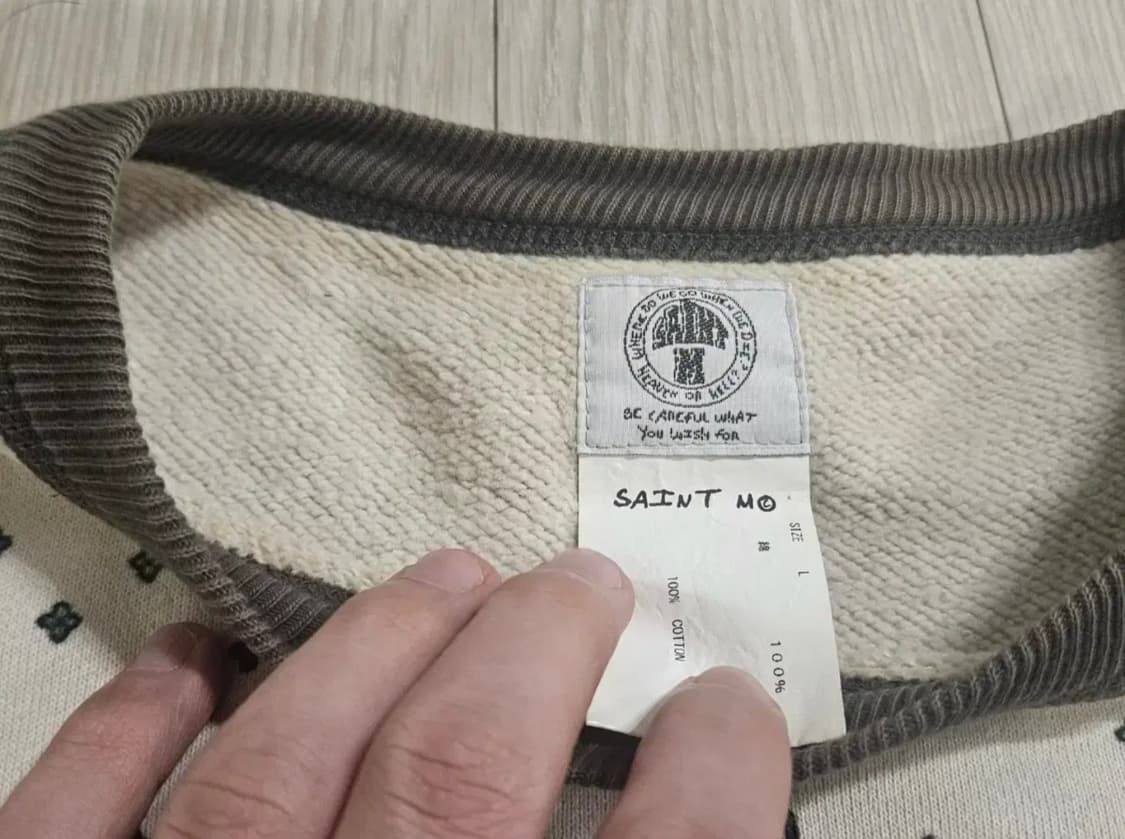 세인트미카엘 스윗셔츠 L사이즈 상품이미지3