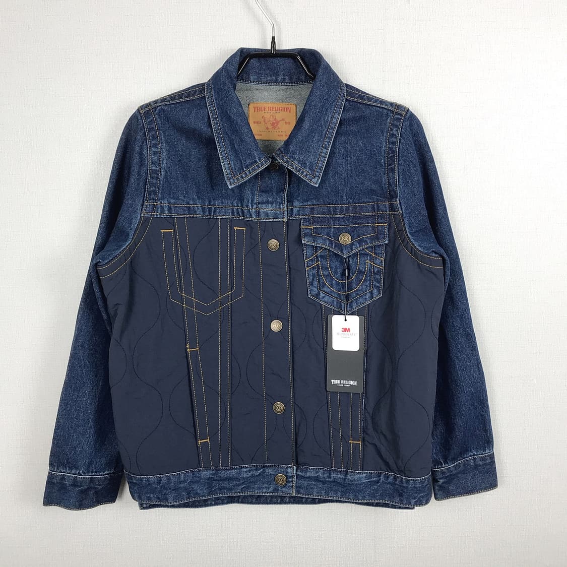 트루릴리젼 나일론 데님 트러커 자켓 새상품 여성S (90) 상품이미지2