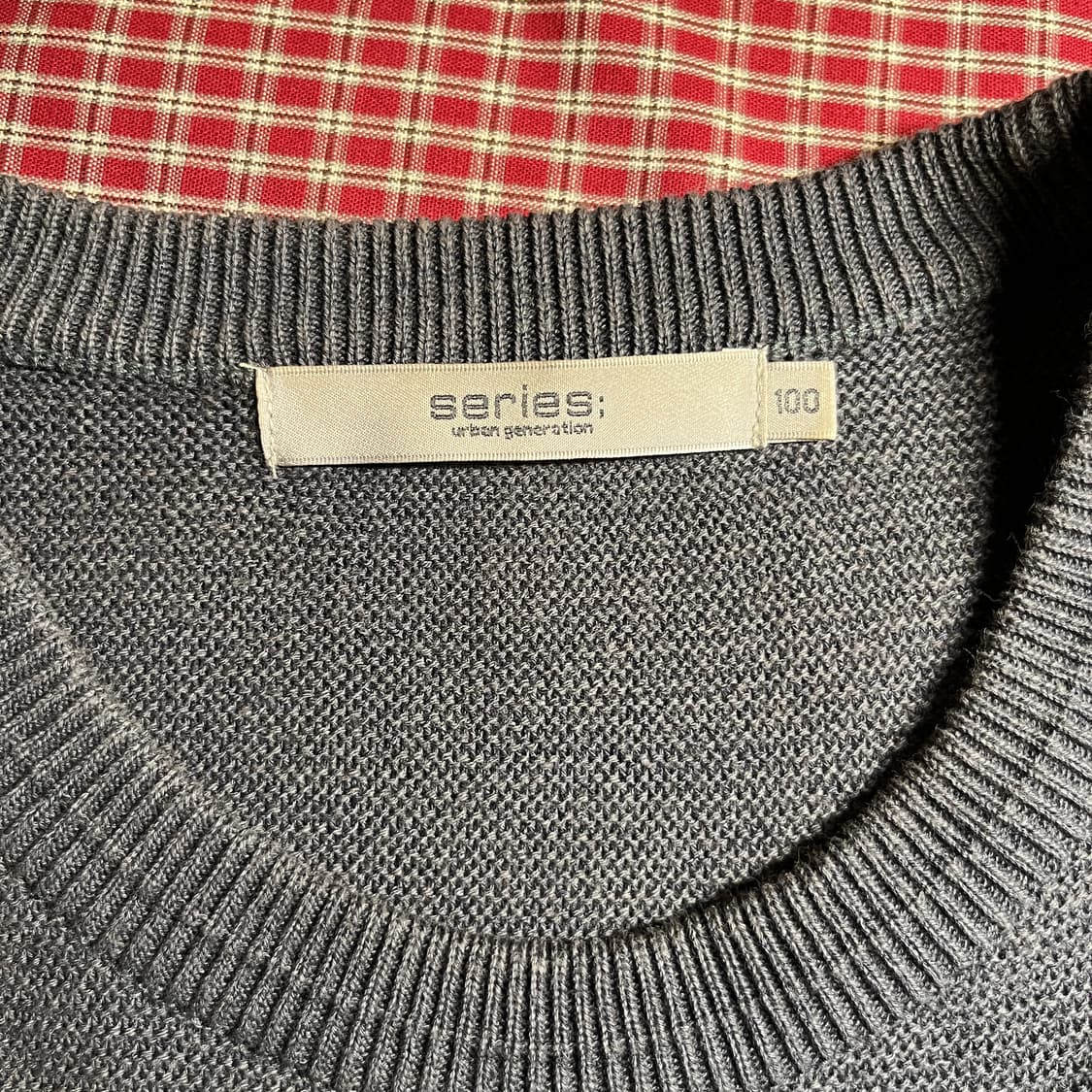 시리즈 라운드 니트 상품이미지5