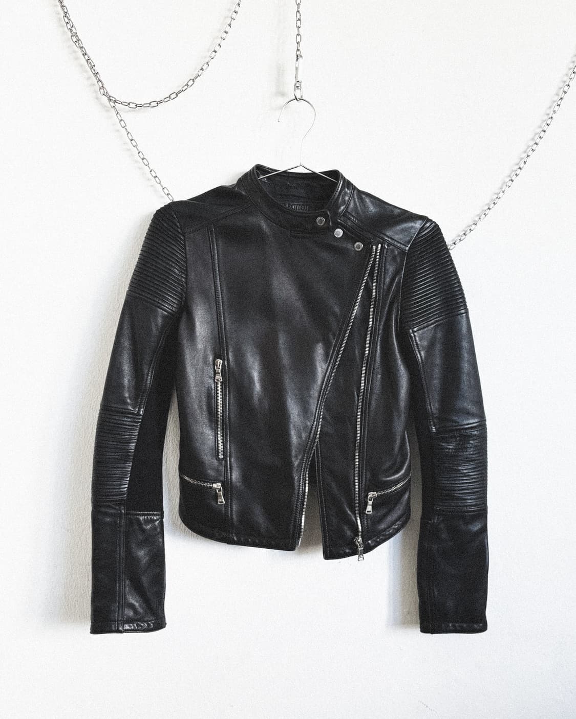 닐바렛 아카이브 사선지퍼 펜싱 라이더자켓 상품이미지5