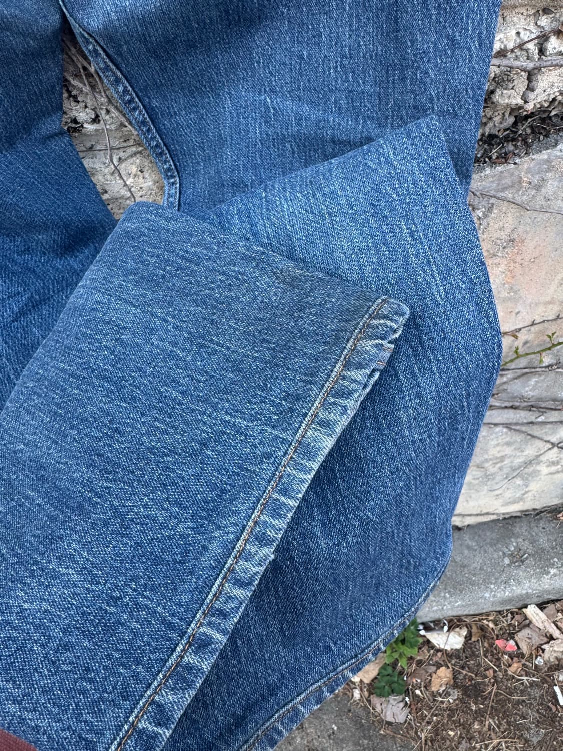 리바이스 빈티지 505 워싱 데님 팬츠 34/32 상품이미지6