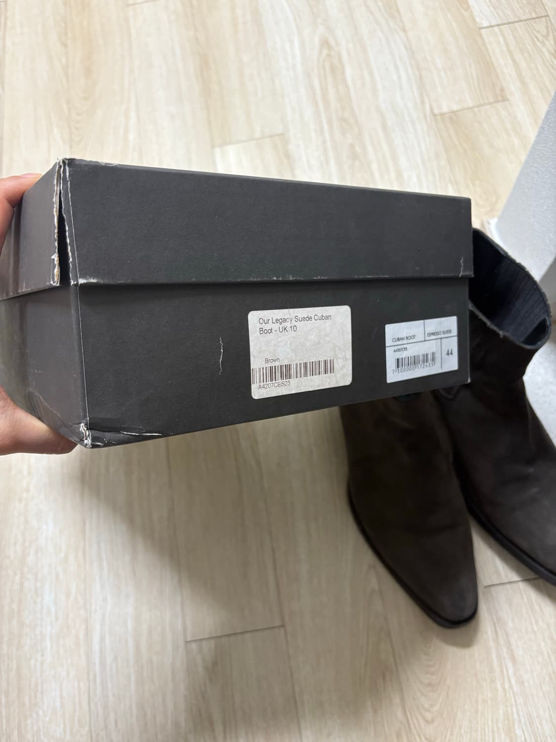 아워레가시 쿠반 스웨이드 부츠 44 상품이미지6