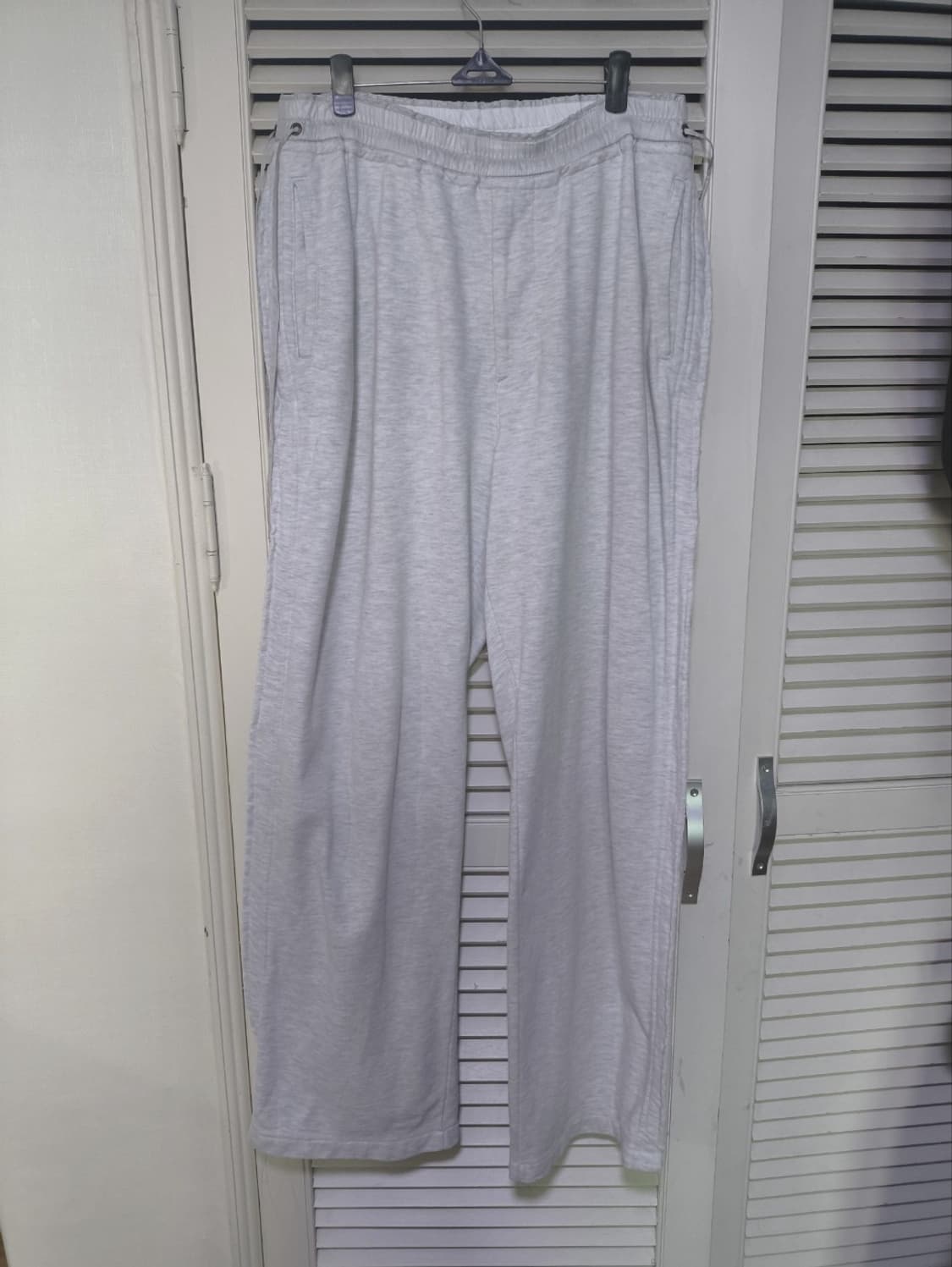 32 언어펙티드 트레이닝 바지 와이드 상품이미지1