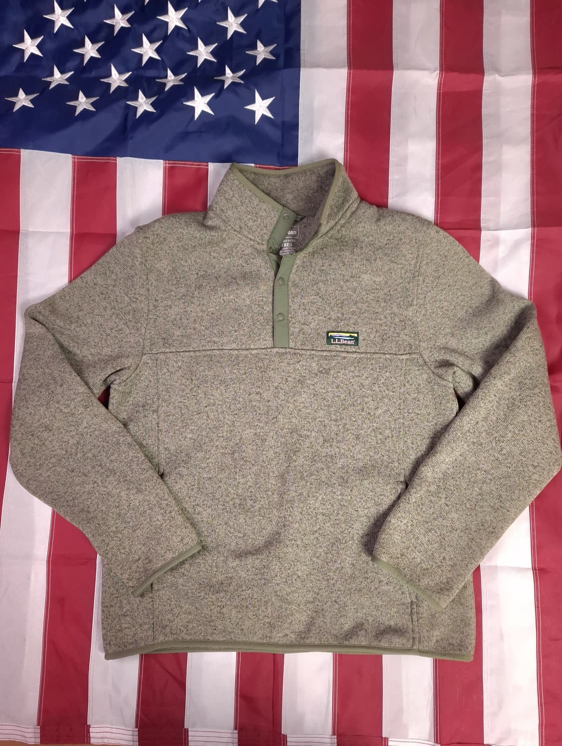 새제품  일본판 오리지날 L.L.Bean 풀오버 후리스 상품이미지1