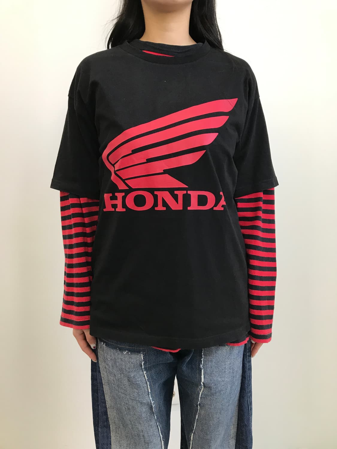 Honda Wing Logo Graphic T-shirt 상품이미지2