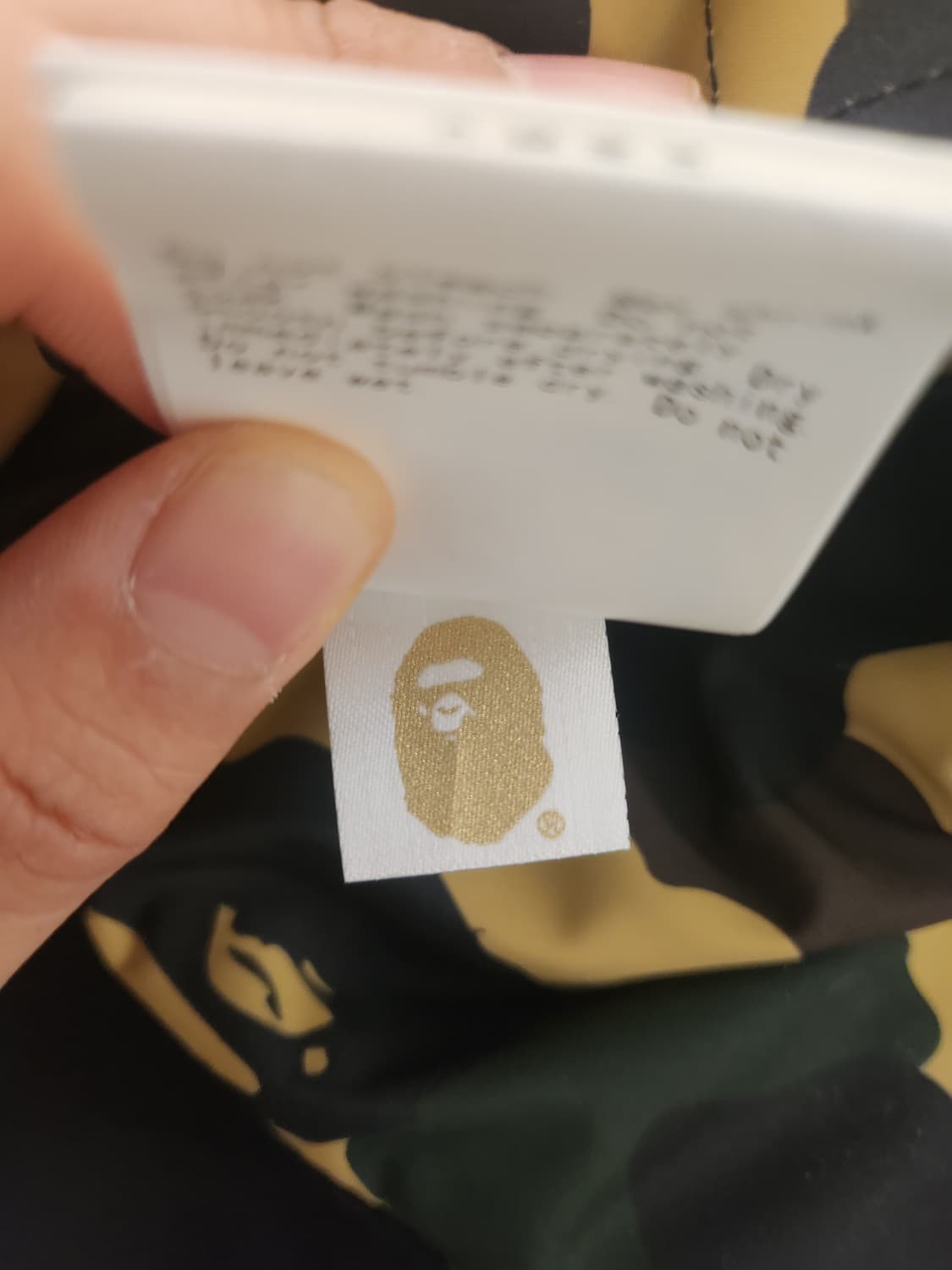 베이프 패딩 플리스 포켓 머플러 상품이미지7