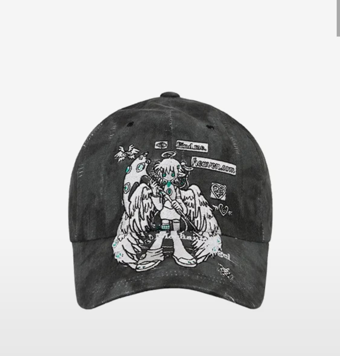 YB X Oliwa Ball Cap_CHARCOAL 상품이미지1