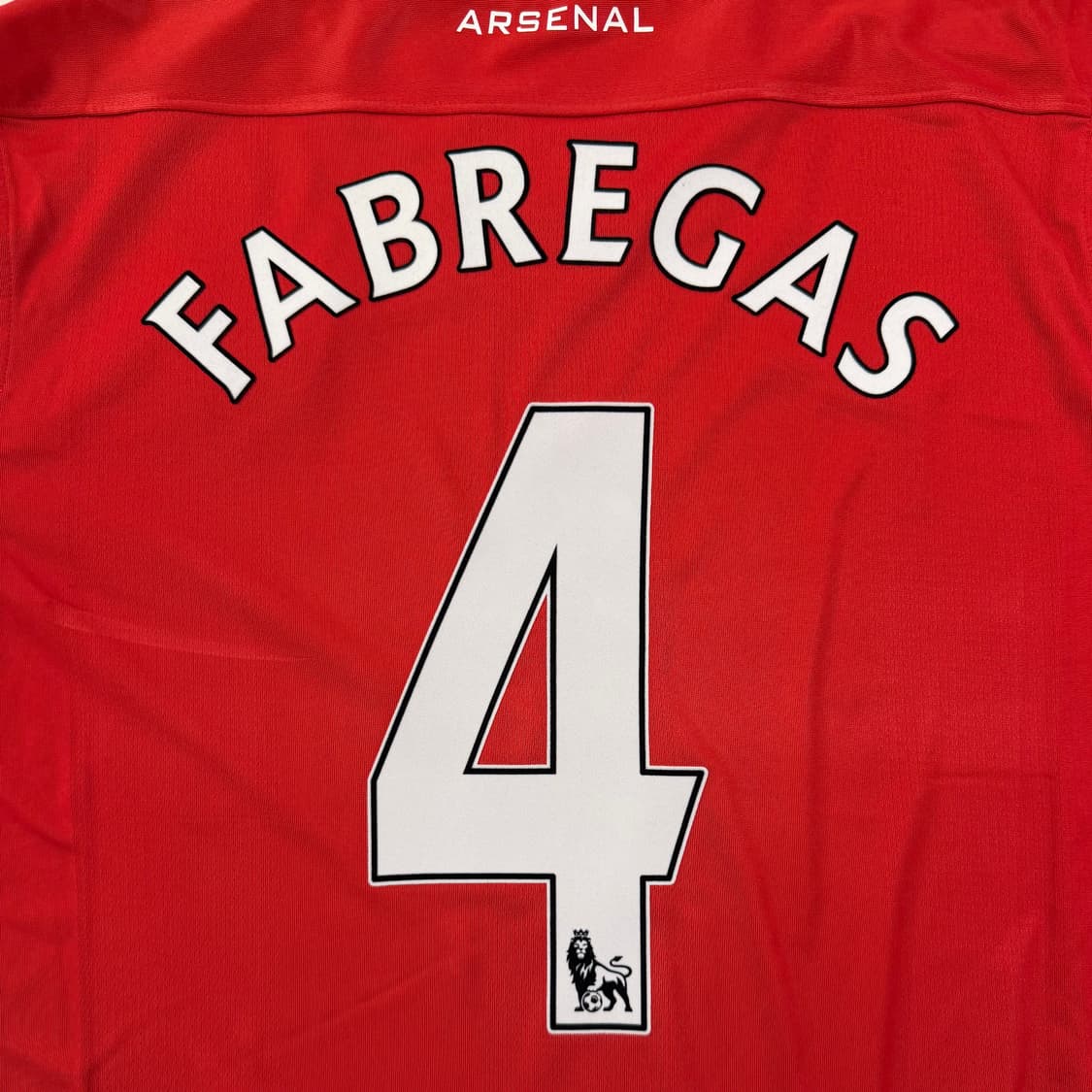 10-11 아스날 홈 파브레가스 유니폼 상품이미지2