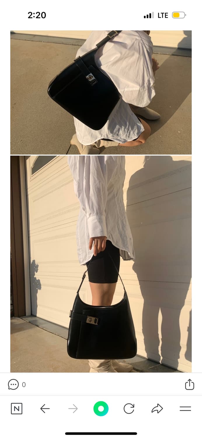 페라가모 간치니 버클 호보백 빈티지 상품이미지10