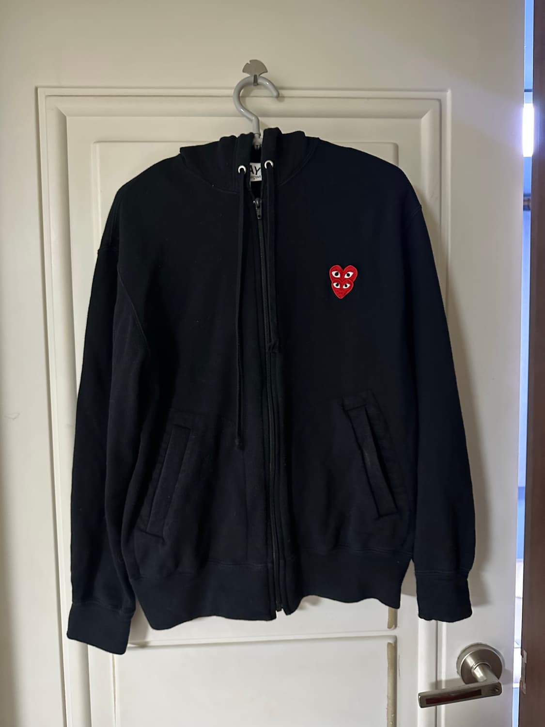 꼼데가르송 더블와펜 후드집업 상품이미지1