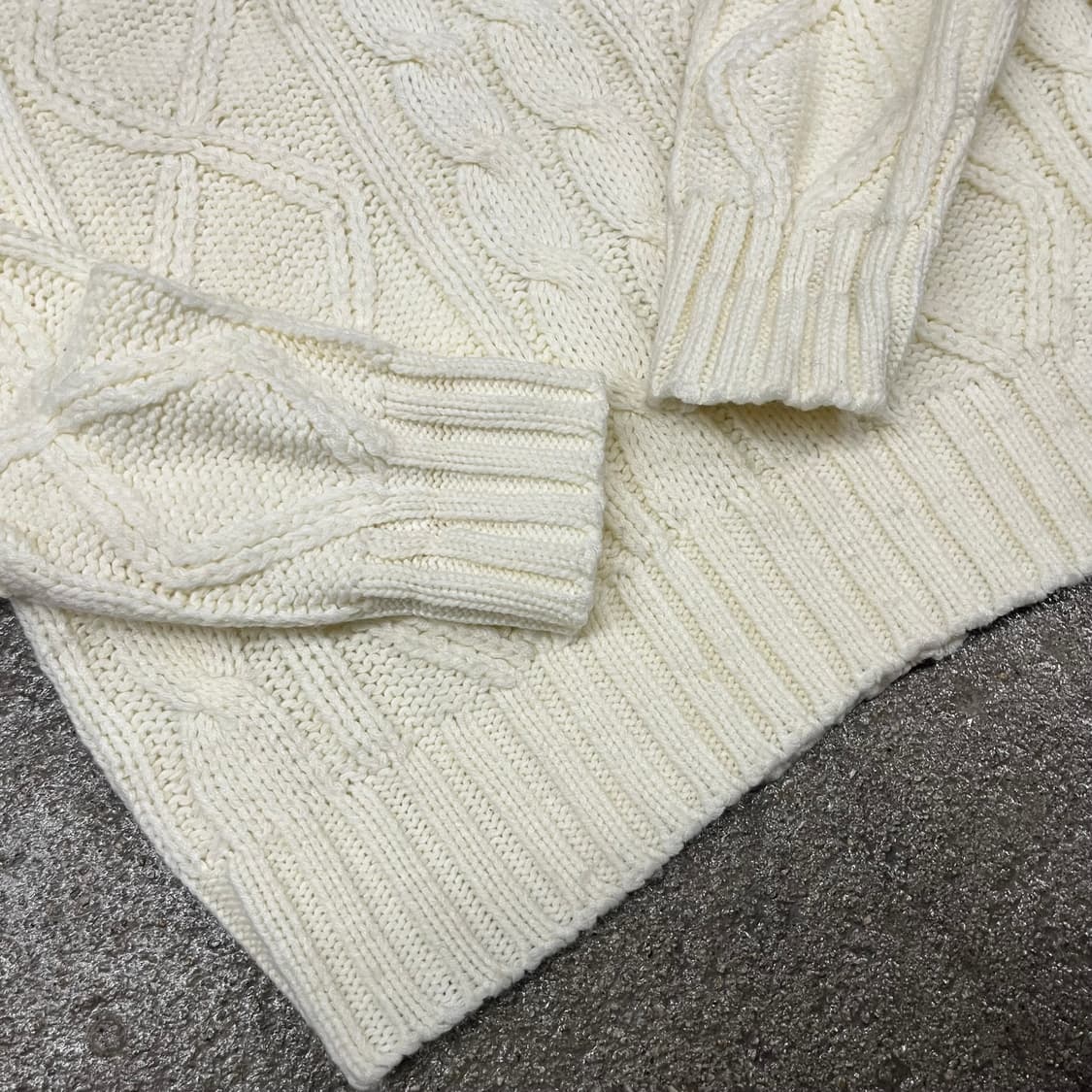 90s Sears 케이블 니트 (105) 상품이미지4