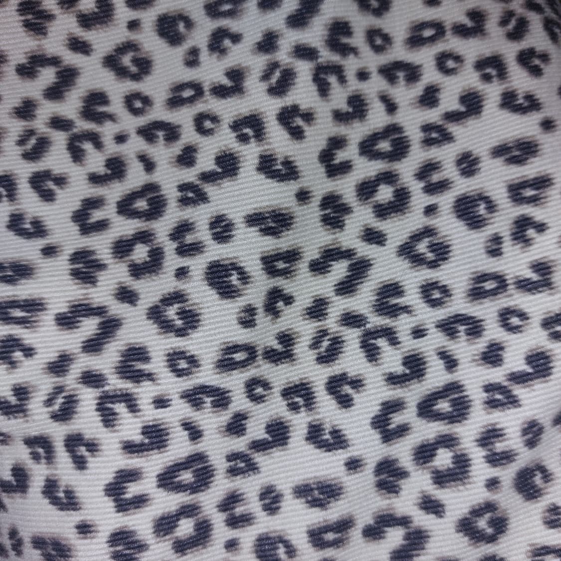 이미스 갸루 호피 레오파드 코듀로이 에코백 상품이미지2