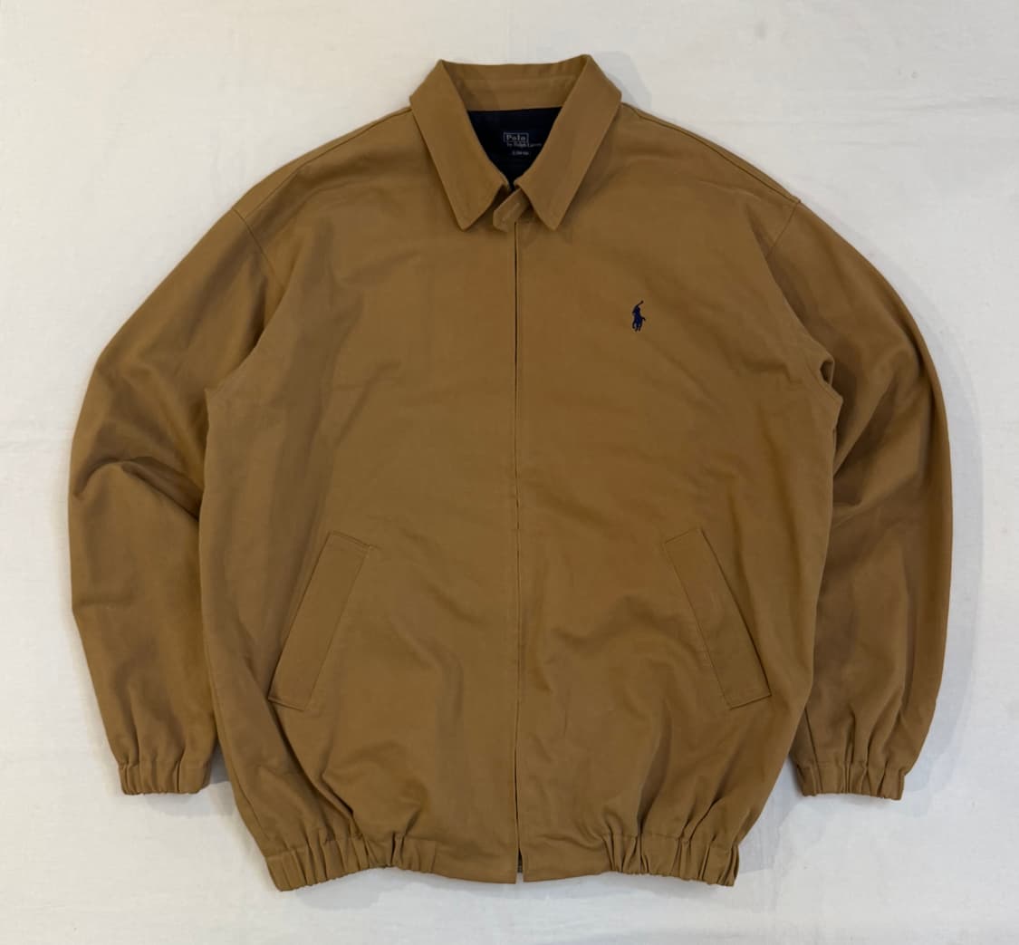 폴로 랄프로렌 일본판 블루종 스윙탑 봄버자켓 브라운 상품이미지1