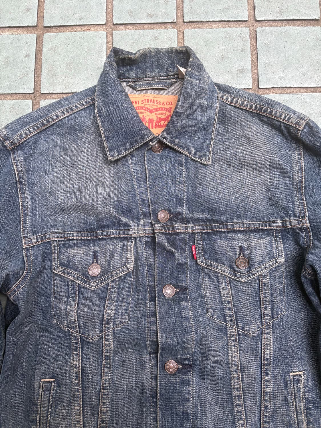 리바이스 청자켓 S 상품이미지2