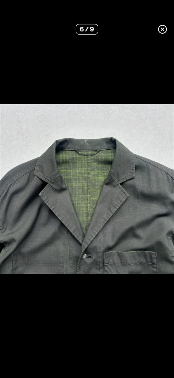 이세이미야케 린넨 리버시블 자켓 상품이미지2