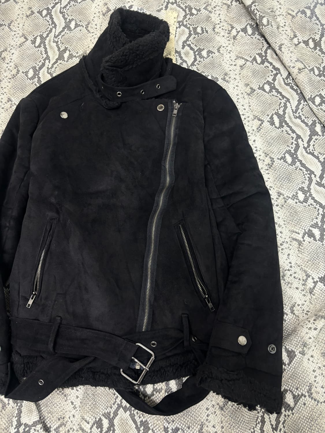 Side Zip Neck Buckle Mustang 상품이미지5