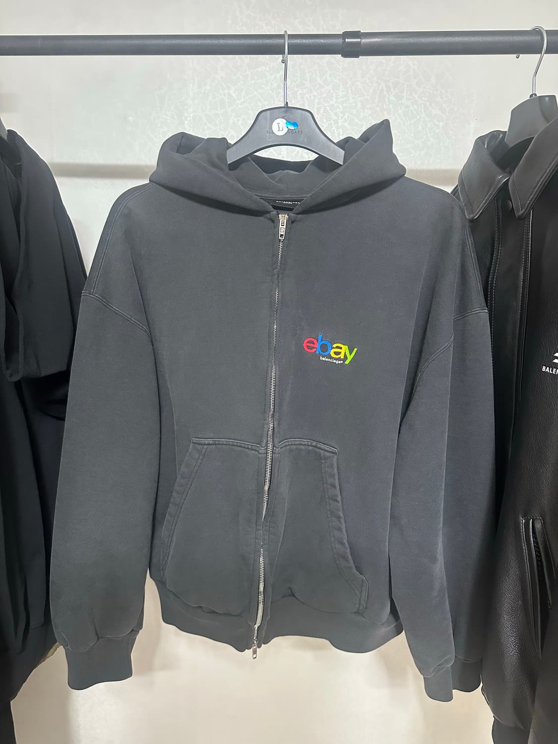 발렌시아가 이베이 후드집업 M 상품이미지1