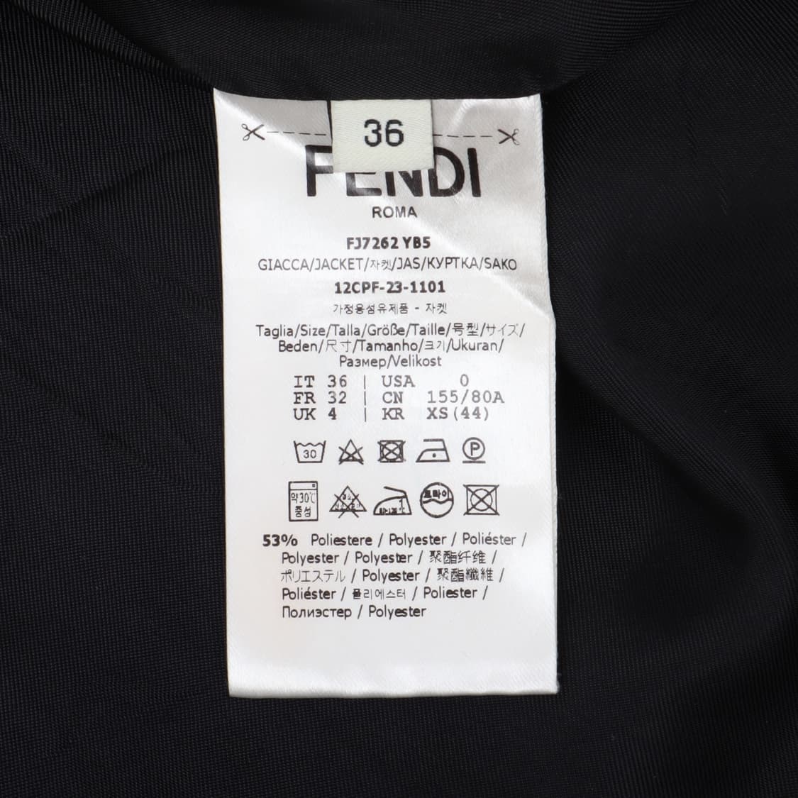 펜디 로마 포켓 로고 셔츠 자켓 상품이미지10