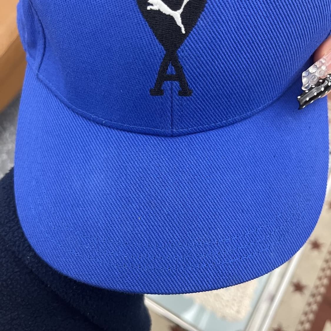 푸마 x 아미 다즐링 블루 로우 커브 캡 C10489 상품이미지7