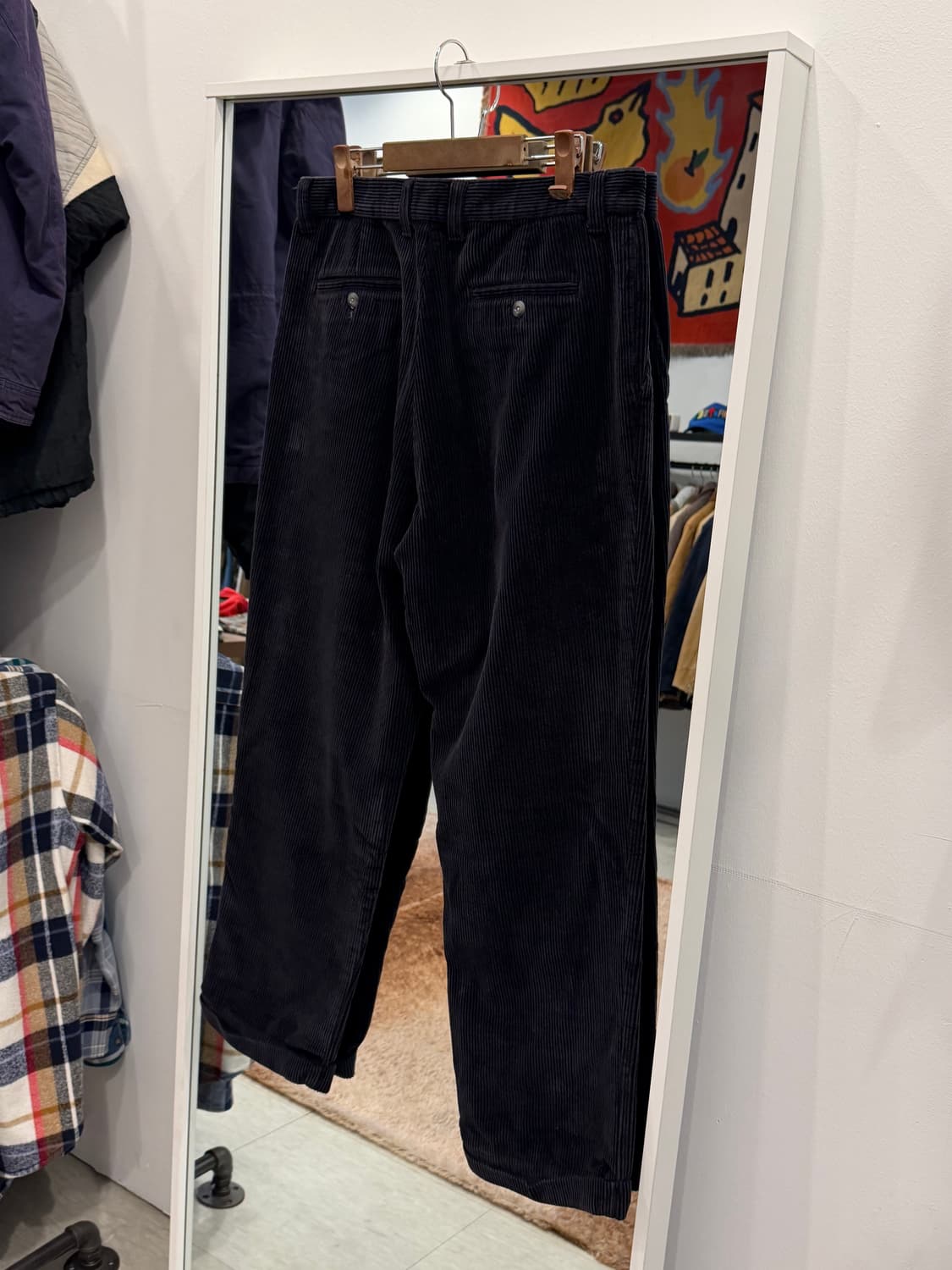 00s ST.John's Bay 빈티지 투턱 코듀로이 팬츠 (33) 상품이미지7