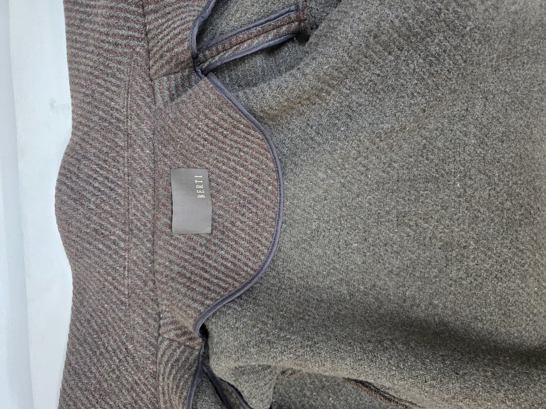 베르띠 berti 아방핏 도톰 울 스웨이드패치 자켓 상품이미지7