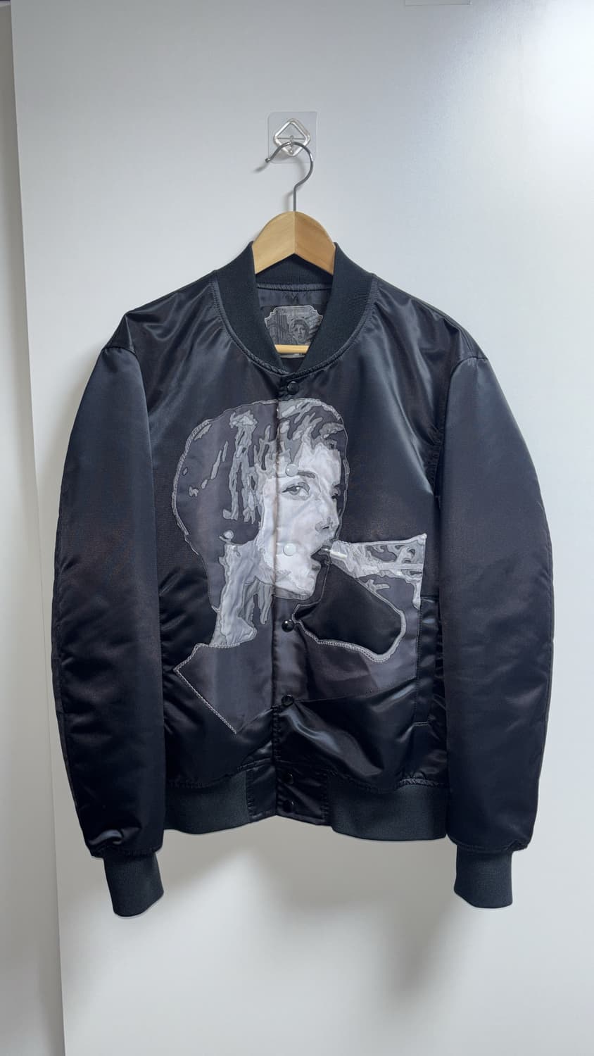 언더커버 신디셔먼 자수 패치 바시티 자켓 2사이즈 상품이미지1