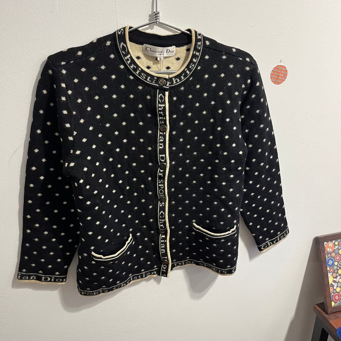 크리스찬 디올 도트 가디건 상품이미지3