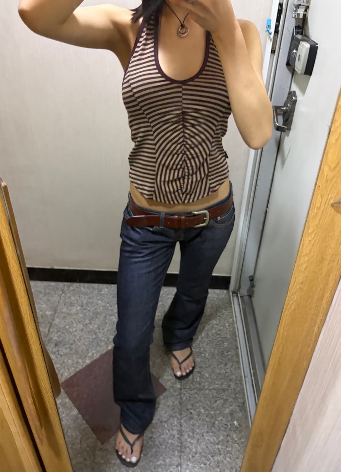 Levi's 593 Low-Rise Slim Straight Jeans 상품이미지3