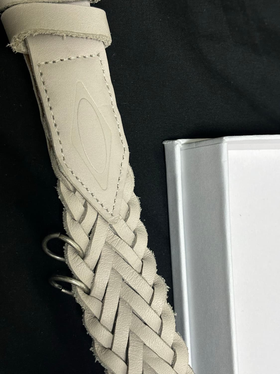 미스치프 벨트 라이트 핑크 그레이 상품이미지4