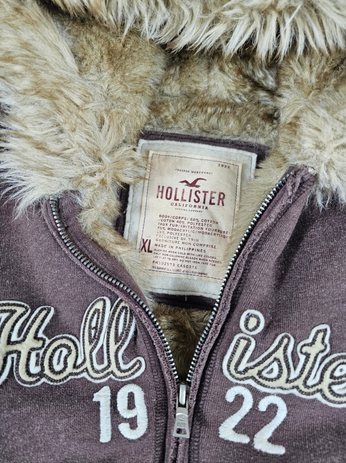 홀리스터후드집업울프죠딱불핏 상품이미지9