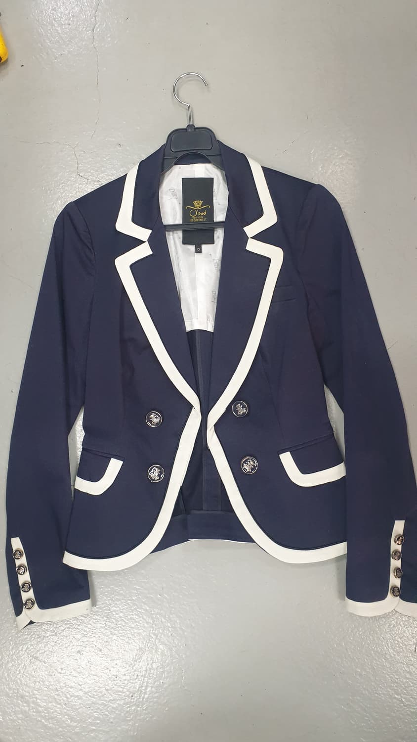 오즈세컨 네이비/아이보리 자켓 44 상품이미지3