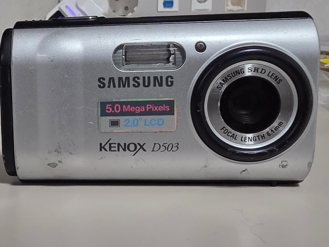 삼성 캐녹스 D503 빈티지 디지털카메라 상품이미지1