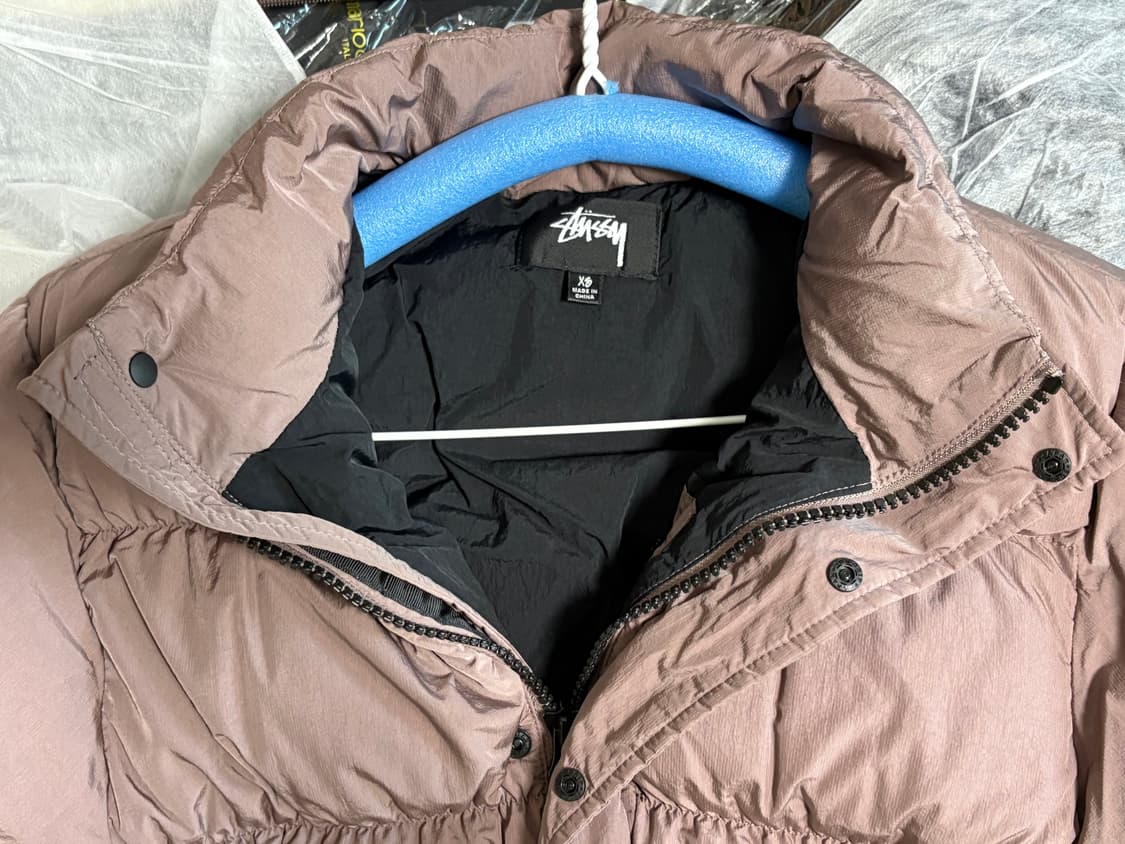 (실사O) 스투시 립스탑 다운 퍼퍼 패딩 사이즈xs 상품이미지6