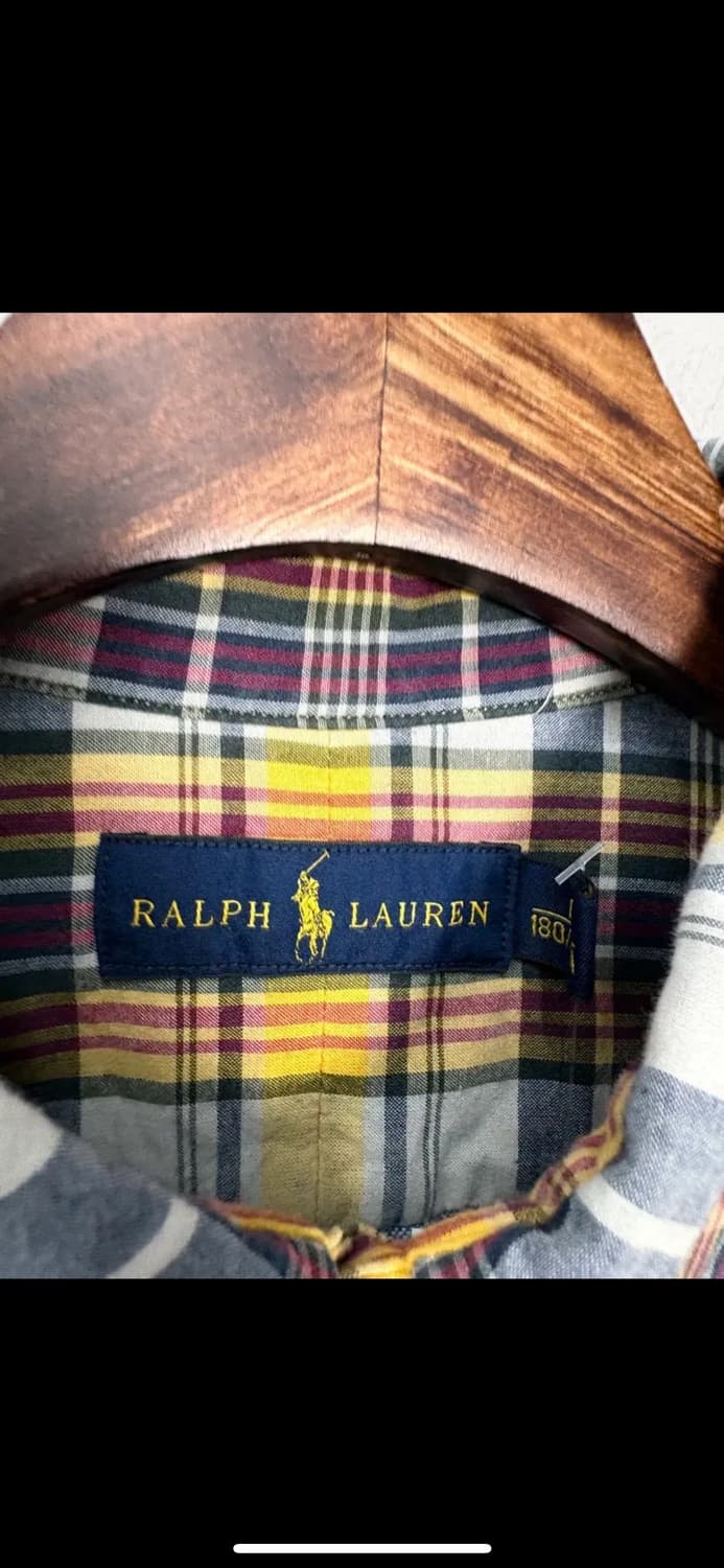 폴로랄프로렌 포니로고 신형 플레이드 체크 셔츠 H2412 상품이미지6