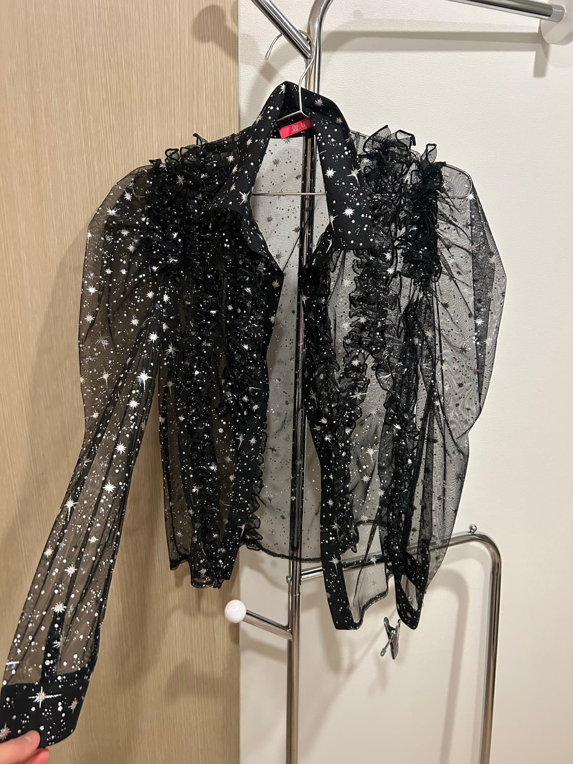 frill star shirts and cardigan 상품이미지3