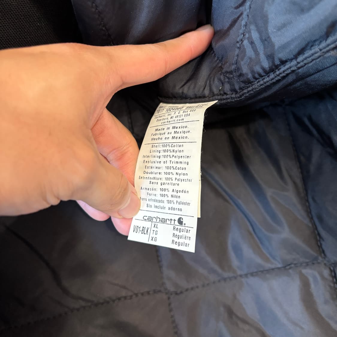 칼하트 정품 덕 캔버스 조끼 상품이미지7