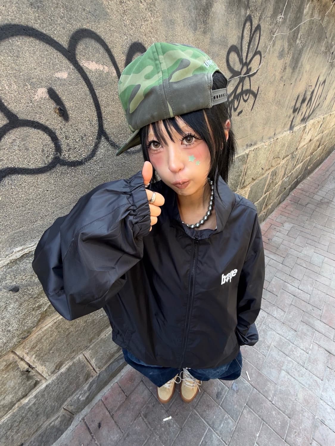 < Bape Sta Two-way Windbreaker > 상품이미지2