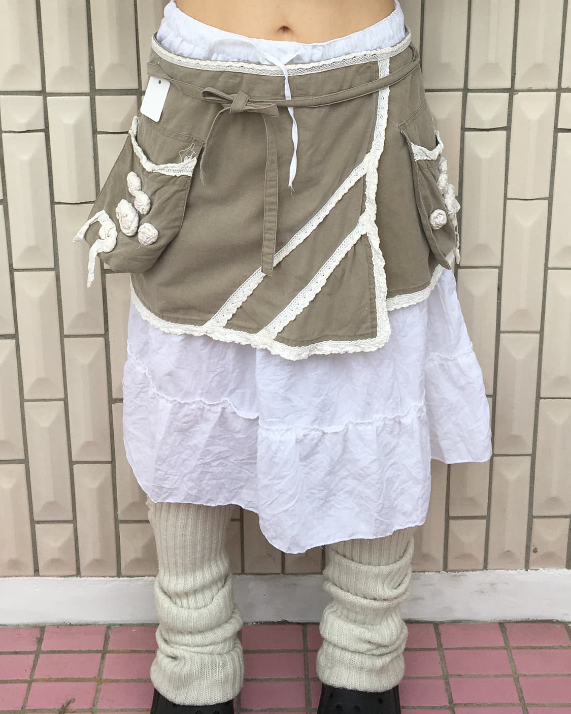 Crochet point apron 상품이미지5