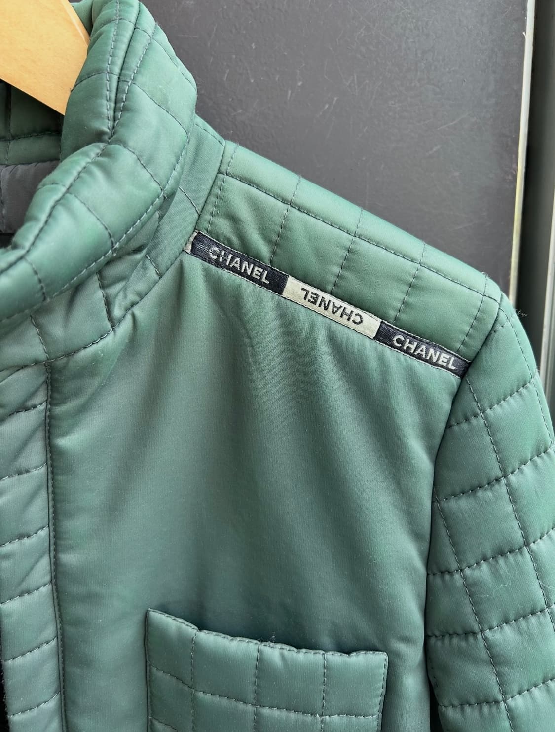 38/ 샤넬 00AW 아카이브 퀄팅 패딩자켓 상품이미지9