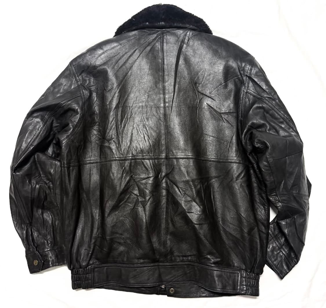 레더 봄버 자켓 상품이미지2