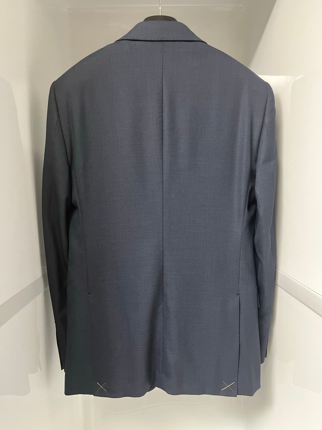 솔리드옴므 이태리원단 봄가을 네이비 패턴 블레이져 95사이즈 상품이미지2