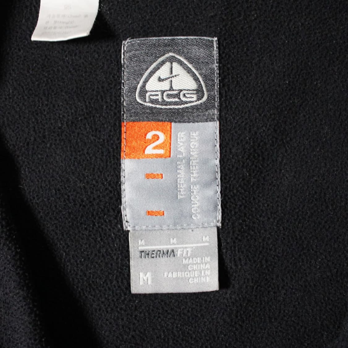 Nike ACG 기모 블랙 플리스 집업  상품이미지5