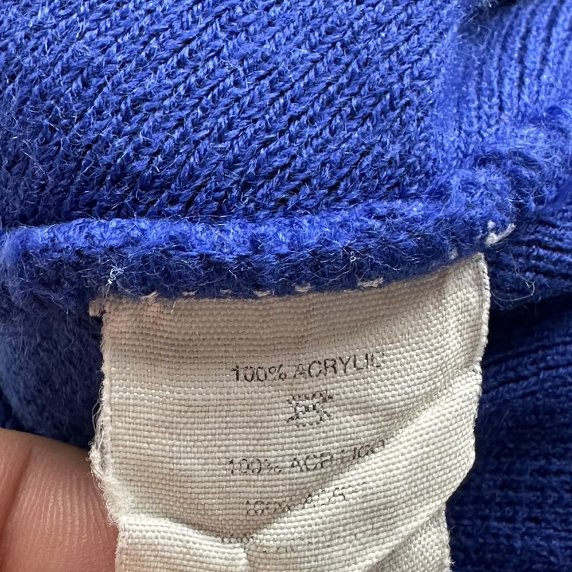 오클리 레트로 로고 방울 비니 블루 상품이미지5