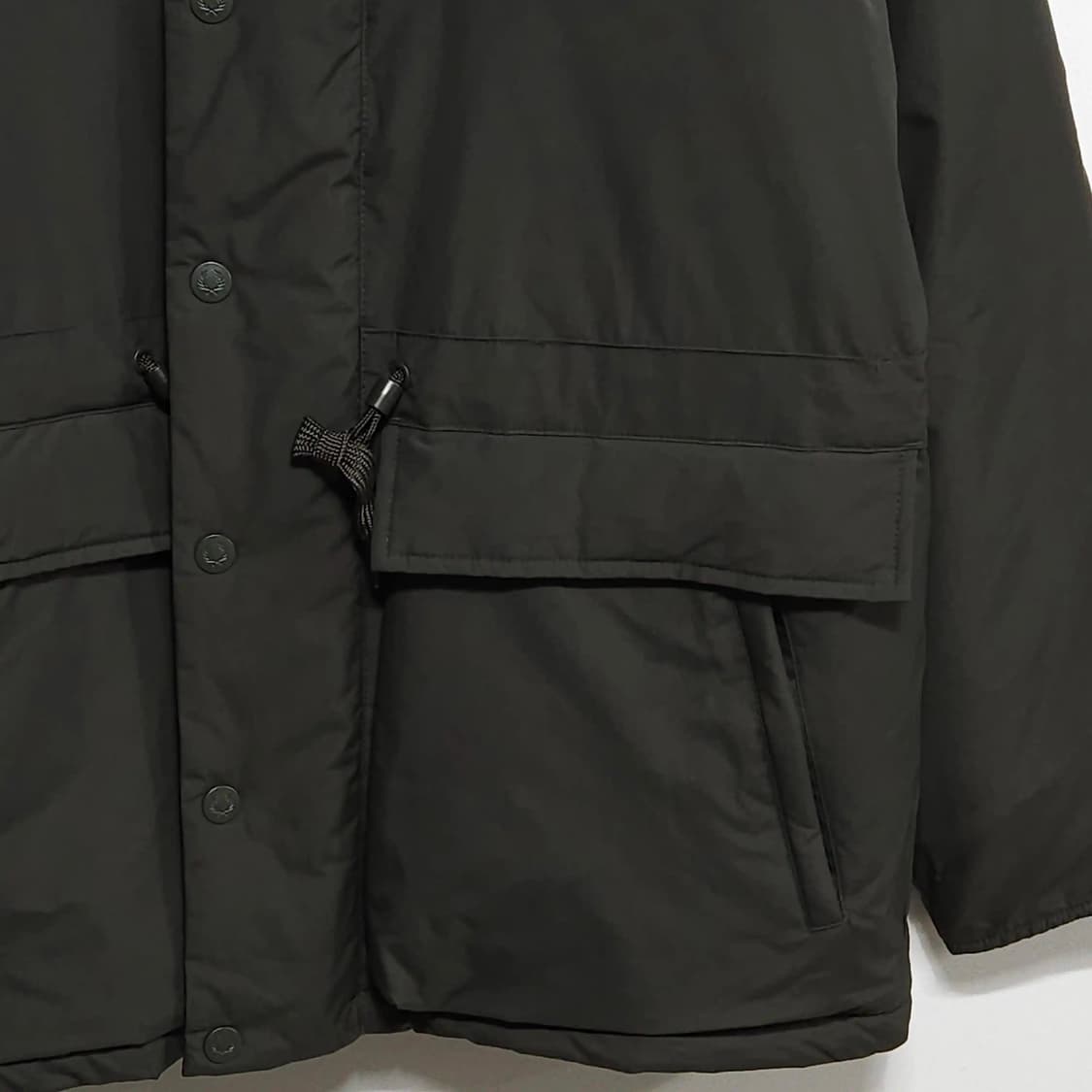 100)FRED PERRY 프레드페리 패디드 야상 패딩 카키 상품이미지3