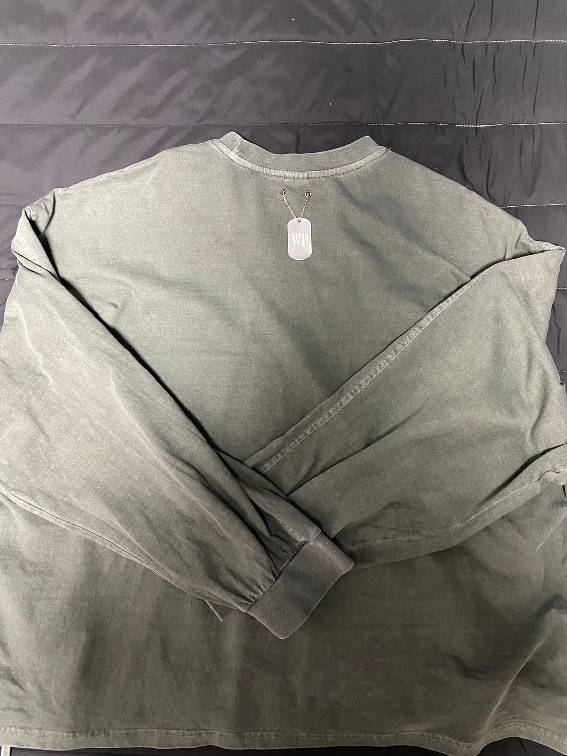 wapworks w102 밀리터리 롱슬리브 카키 상품이미지3