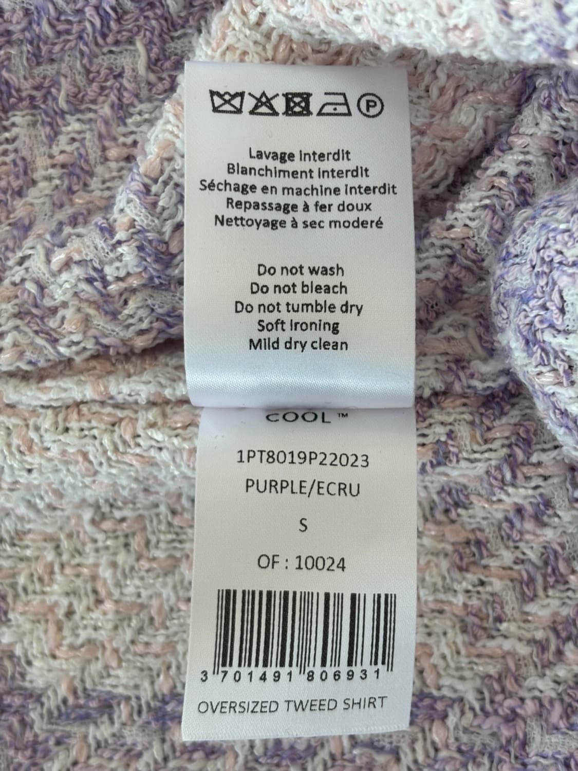 COOL T.M Tweed Shirt Jacket 상품이미지8