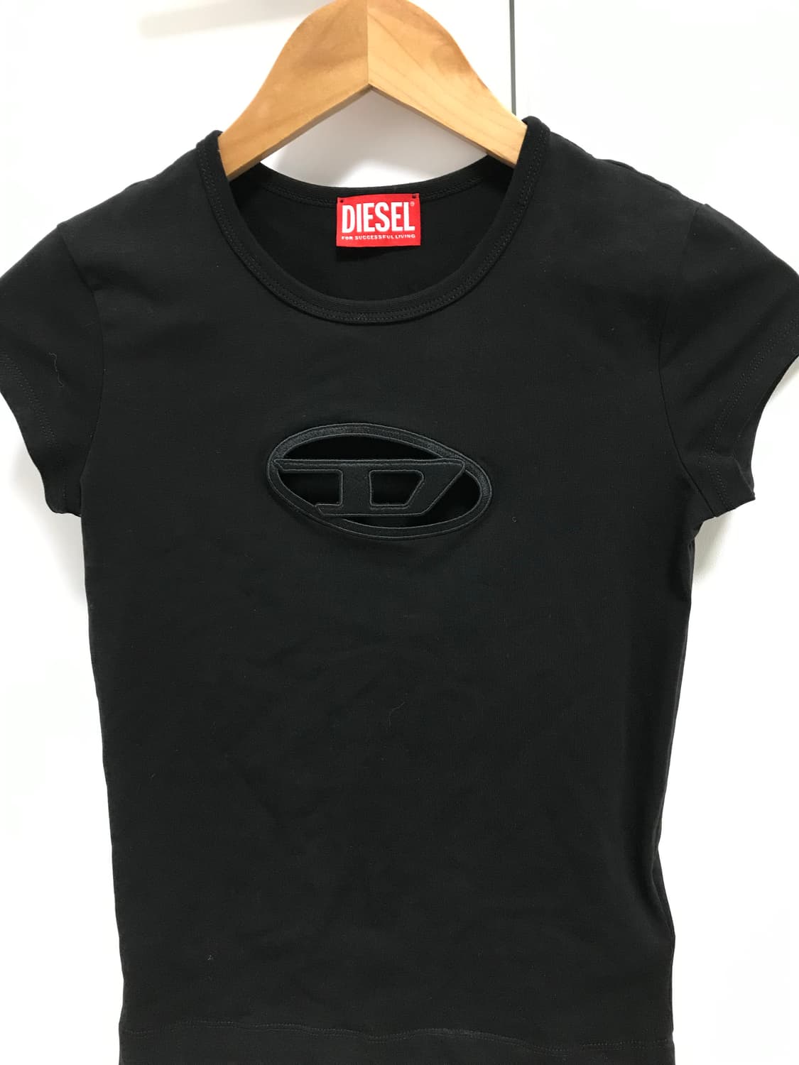 Diesel T-Angie Peekaboo Logo T-Shirt 상품이미지1