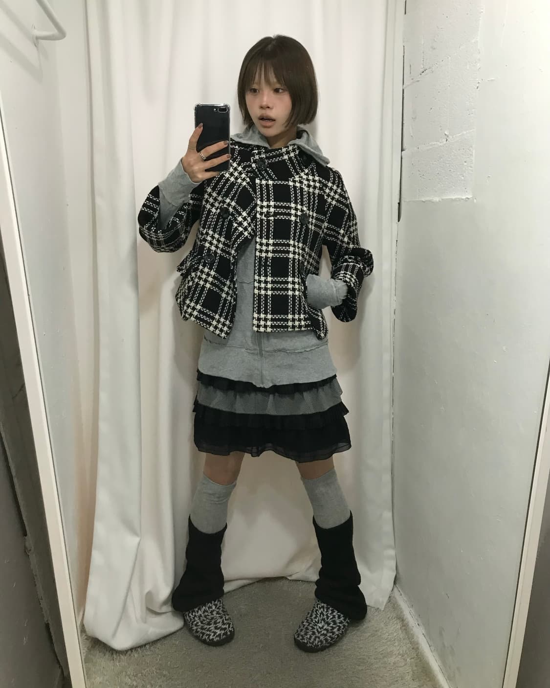 🐼체크 도트 무드 코디 🐼 상품이미지3