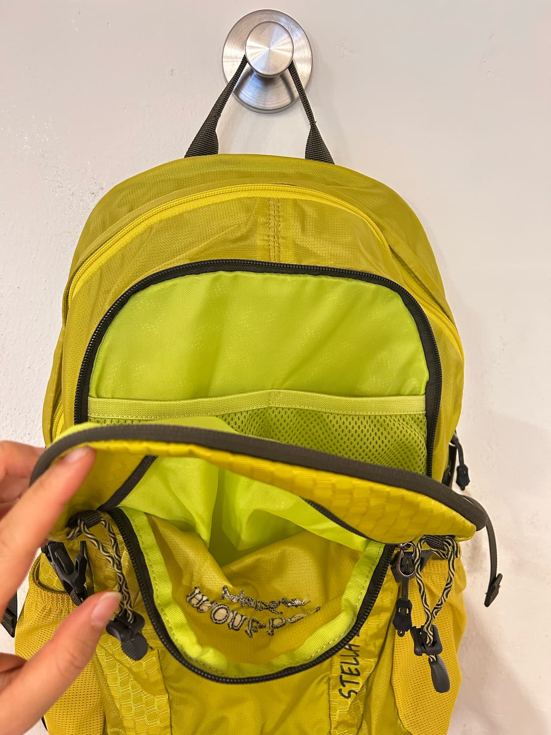 몽벨 스텔라 23 등산 배낭 (라임) 상품이미지5